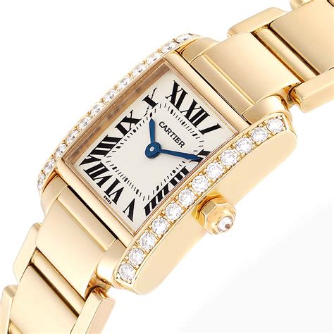 cartier tank female watch.